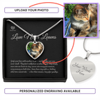 Personalized Pet Photo Memorial Necklace