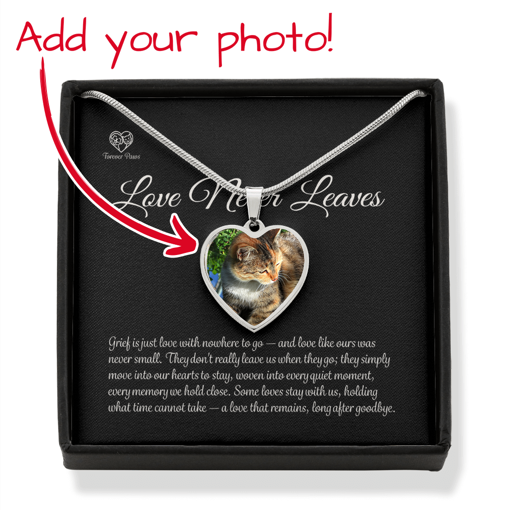 Personalized Pet Photo Memorial Necklace