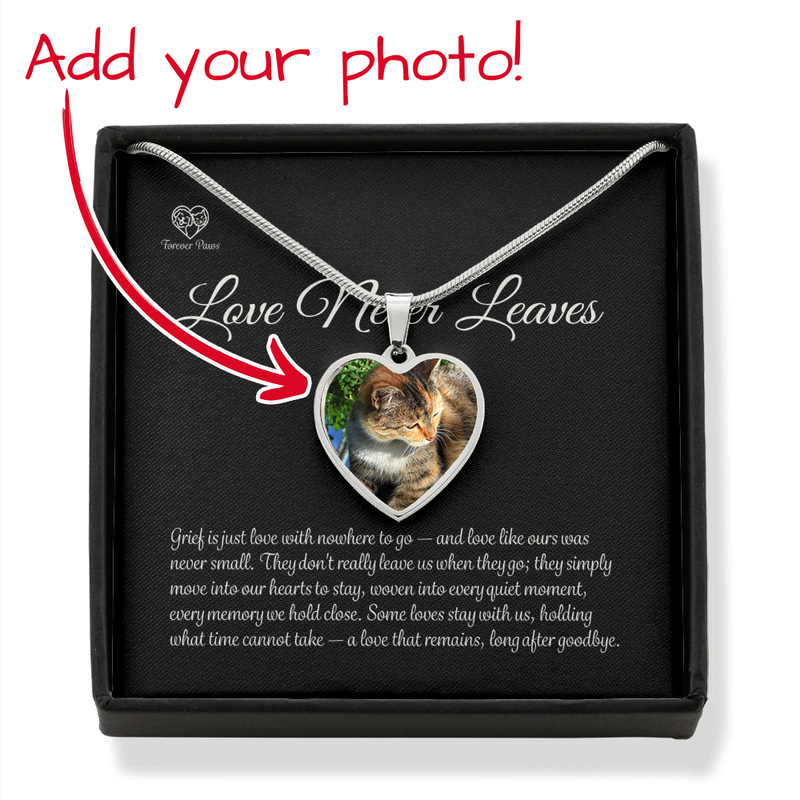 Personalized Pet Photo Memorial Necklace