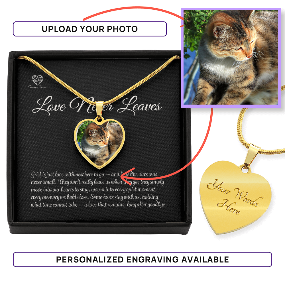 Personalized Pet Photo Memorial Necklace