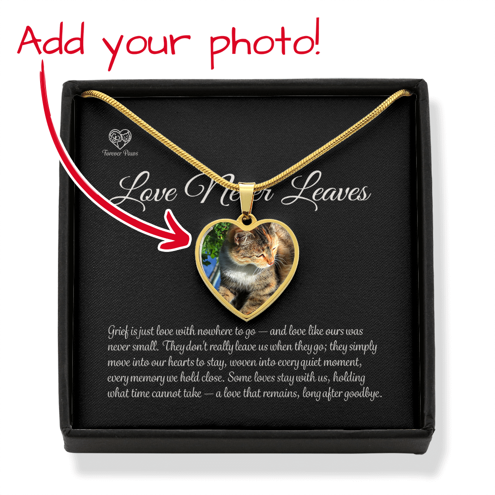 Personalized Pet Photo Memorial Necklace