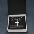 Cross Pendant Memorial Necklace