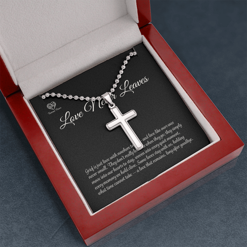 Cross Pendant Memorial Necklace