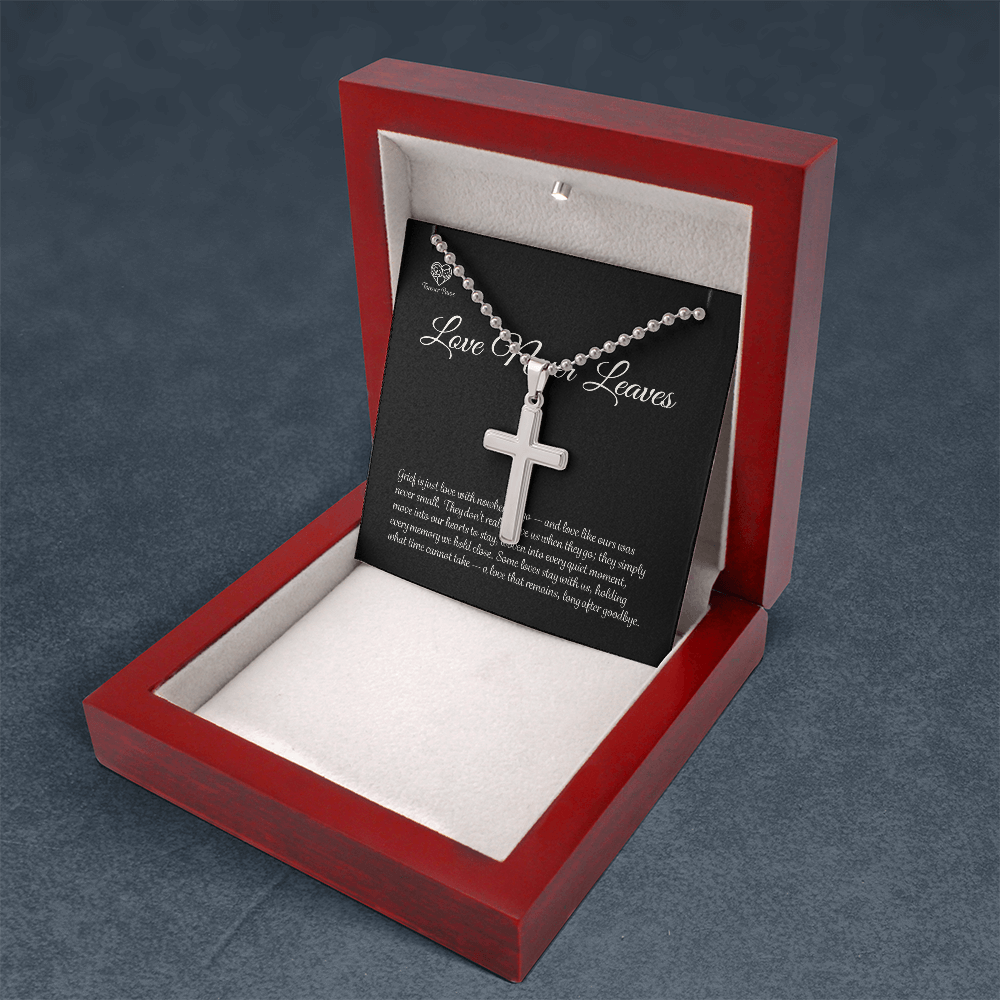 Cross Pendant Memorial Necklace