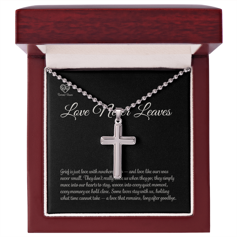 Cross Pendant Memorial Necklace