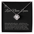 Pet Memorial Love Knot Necklace
