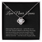 Pet Memorial Love Knot Necklace